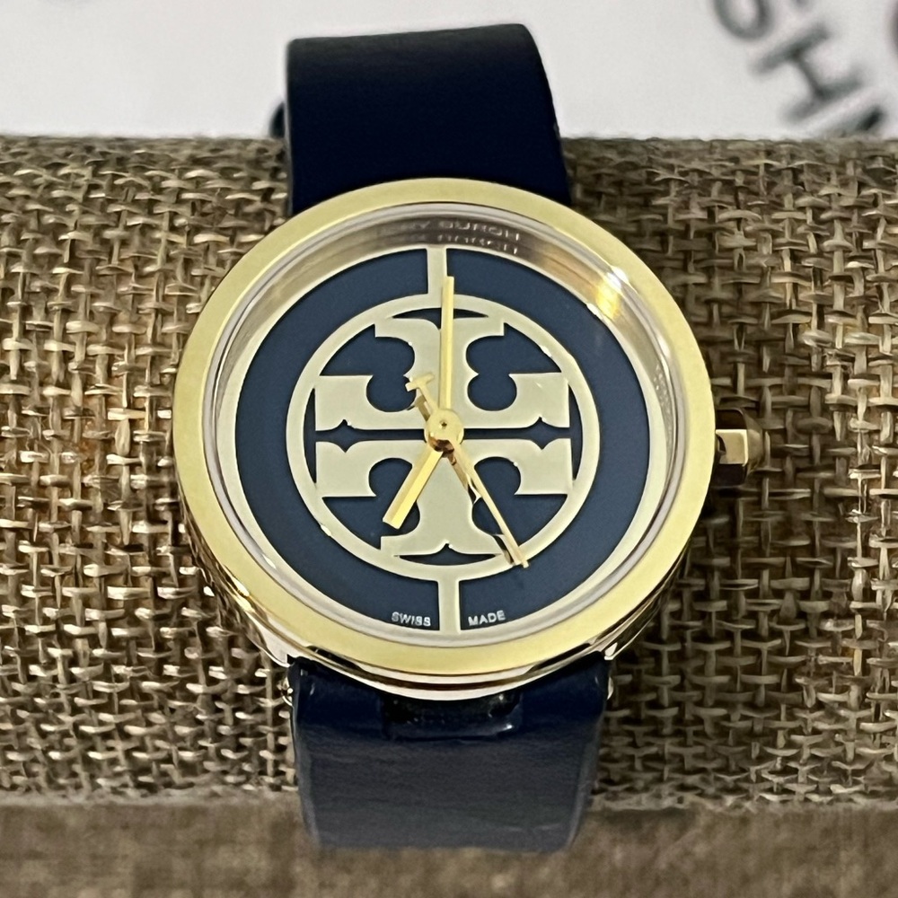 TORY BURCH NWT AUTHENTIC NAVY BLUE WATCH